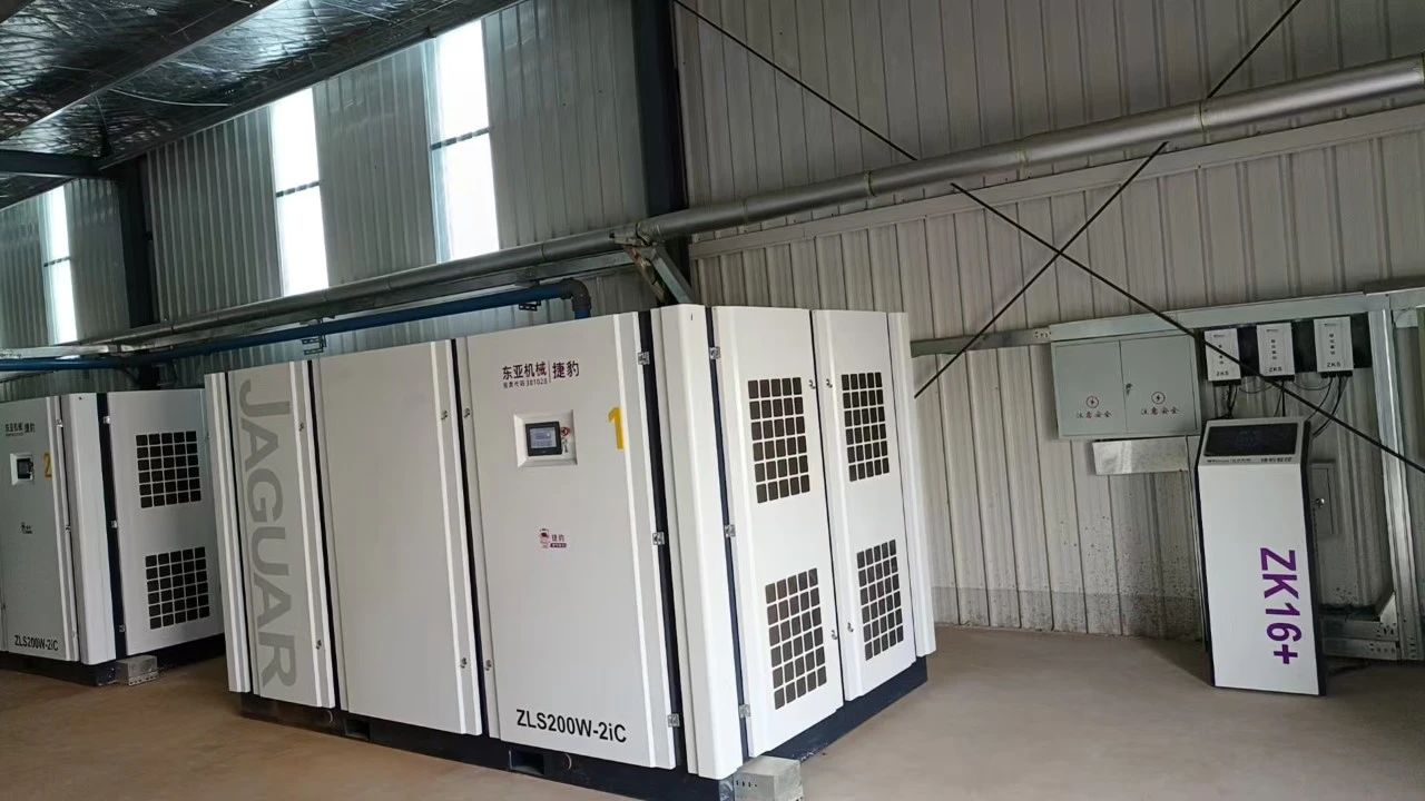 East Asia Machinery giúp một công ty thực phẩm khác niêm yết thành công trạm nén khí tiết kiệm năng lượng Jaguar Class I